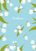 Bouquet du bonheur au muguet fleuri